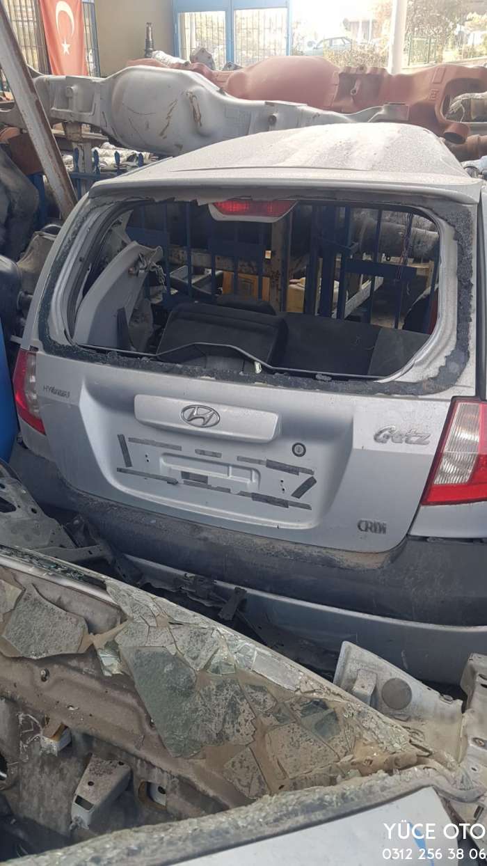 Hyundai Getz 2010 Dolu Bagaj Kapağı