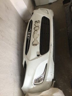 2013 Hyundai Accent Blue çıkma ön tampon